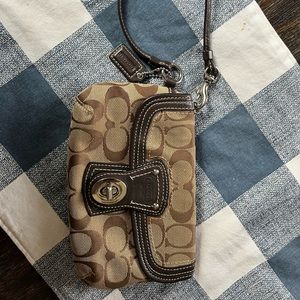 Coach wristlet